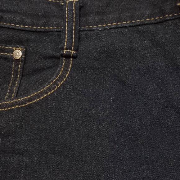 Denim Culture 38x30 dark wash men's jeans midrise straight leg 100% cotton 38 - Picture 10 of 10
